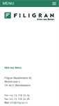 Mobile Screenshot of filigran.ch