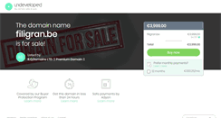 Desktop Screenshot of filigran.be