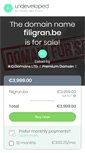 Mobile Screenshot of filigran.be
